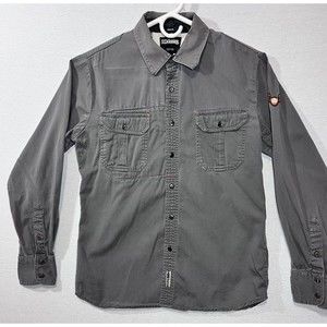 Billabong Long Sleeve Shirt for Men Small Collared Button Down Casual